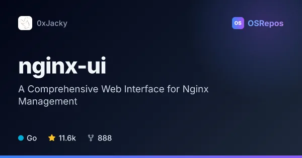 Nginx UI: A Comprehensive Web Interface for Nginx Management