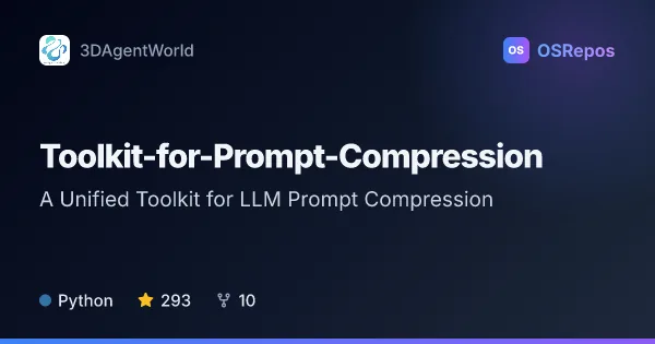 Toolkit-for-Prompt-Compression: Evaluate and Apply Prompt Compression
