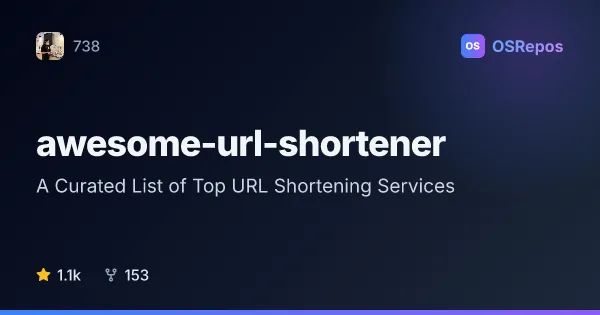 awesome-url-shortener: Find Hosted and Self-Hosted URL Shorteners