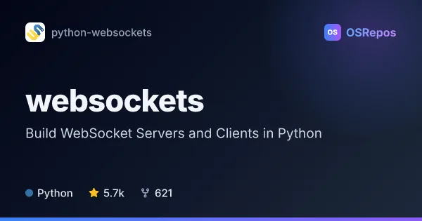 websockets: Build WebSocket Servers and Clients in Python