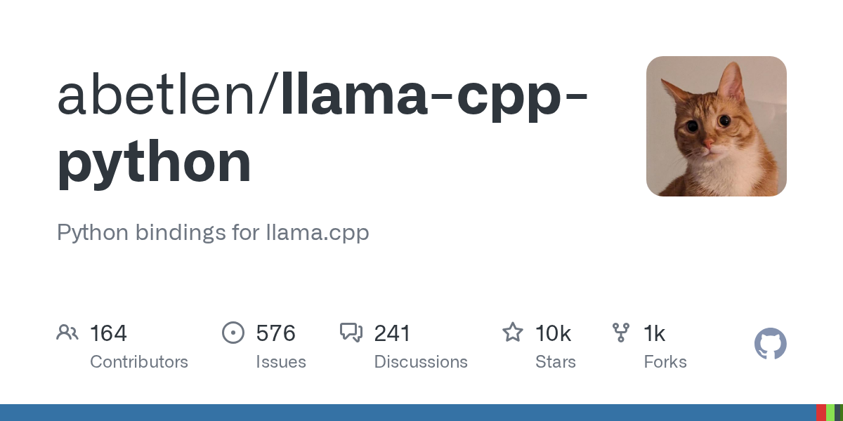 llama-cpp-python: Python Bindings for llama.cpp