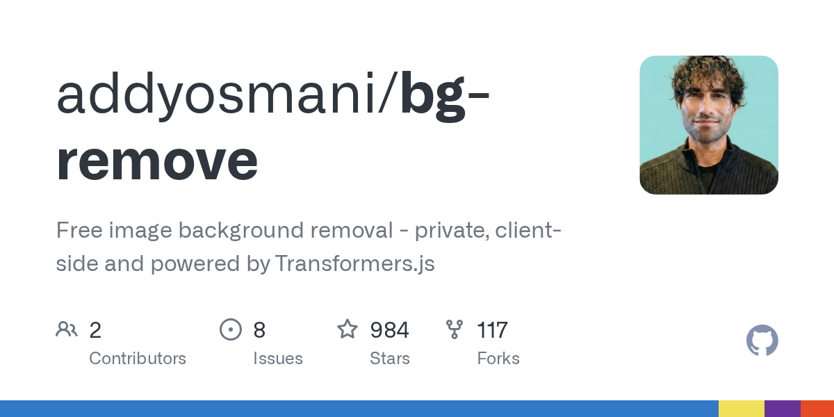 bg-remove: Client-Side Image Background Removal with Transformers.js