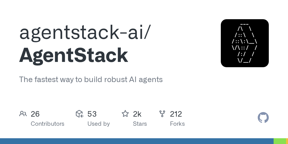 AgentStack: The Fastest Way to Build Robust AI Agents