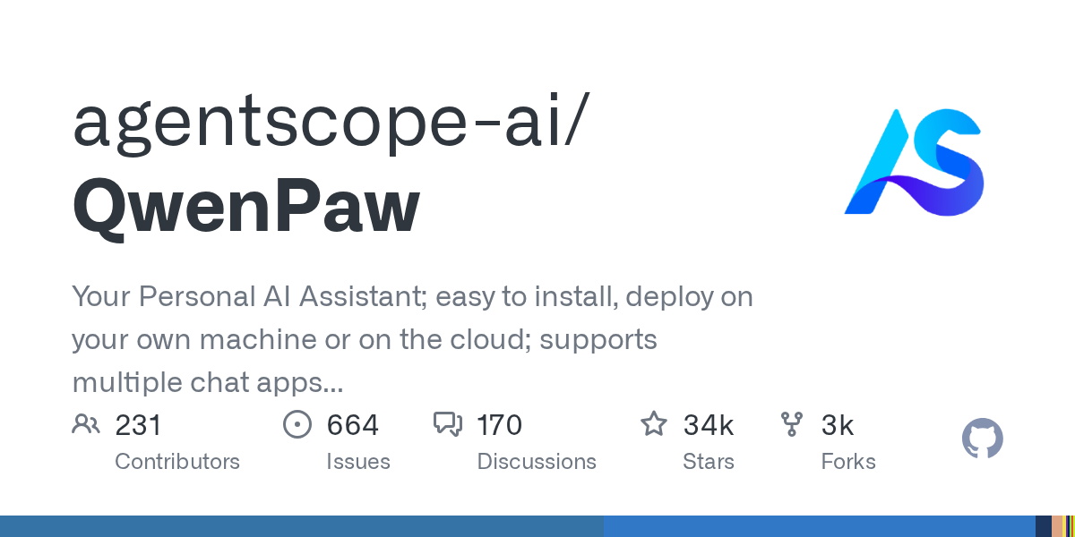 QwenPaw: Your Personal AI Assistant for Local and Cloud Deployment
