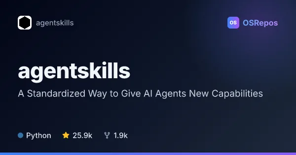 Agent Skills: A Standardized Way to Give AI Agents New Capabilities