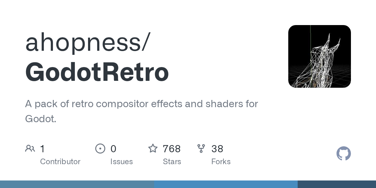 GodotRetro: Retro Compositor Effects and Shaders for Godot Engine