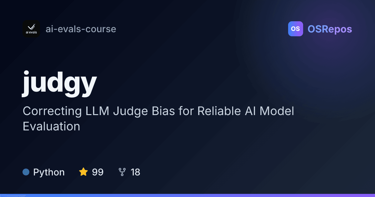 judgy: Estimate LLM Judge Success Rates with Bias Correction