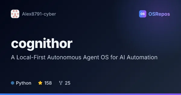 Cognithor: A Local-First Autonomous Agent OS for AI Automation