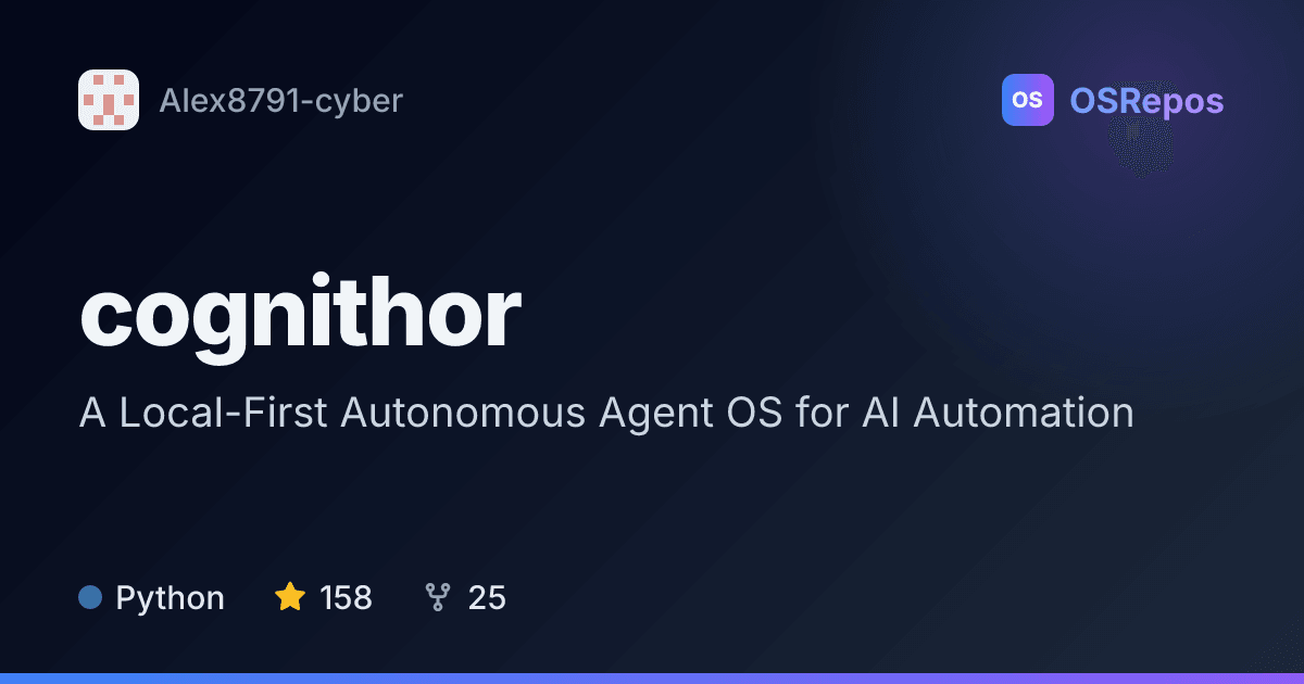cognithor: Run a Local Autonomous AI Agent