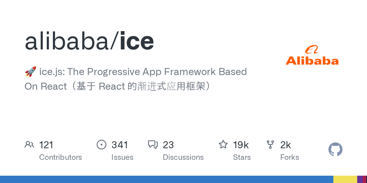 ice.js: A Progressive React-Based Application Framework by Alibaba