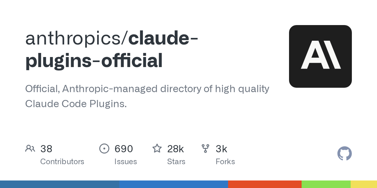 claude-plugins-official: The Official Directory for Claude Code Plugins