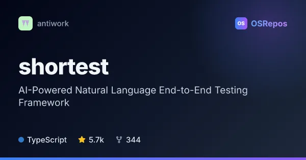 Shortest: AI-Powered Natural Language End-to-End Testing Framework
