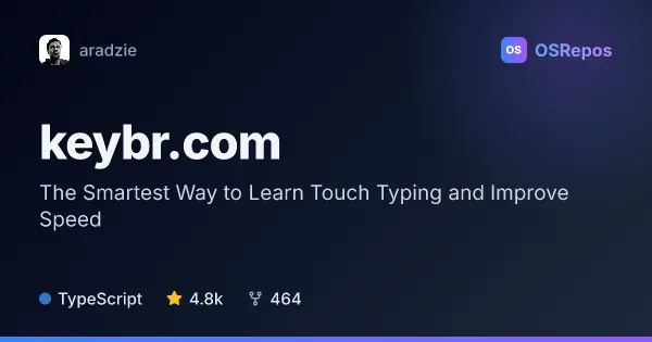 keybr.com: Learn Touch Typing With Adaptive Lessons