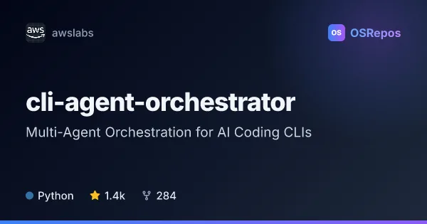 CLI Agent Orchestrator: Multi-Agent Orchestration for AI Coding CLIs