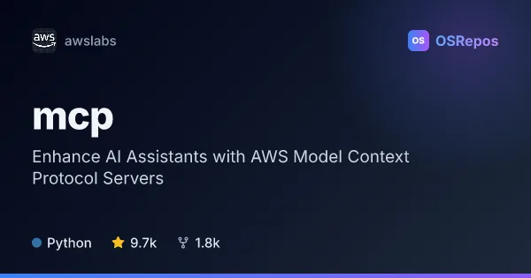 mcp: Connect AI Tools to AWS Services