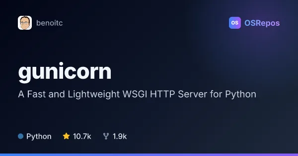 gunicorn: Serve Python Web Applications over HTTP