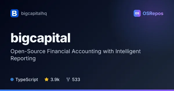 bigcapital: Manage Business Accounting and Inventory