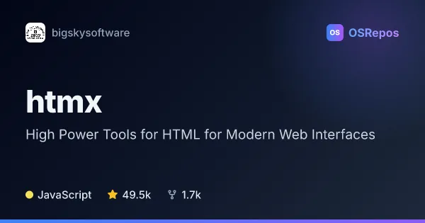 htmx: Build Interactive Interfaces with HTML Attributes