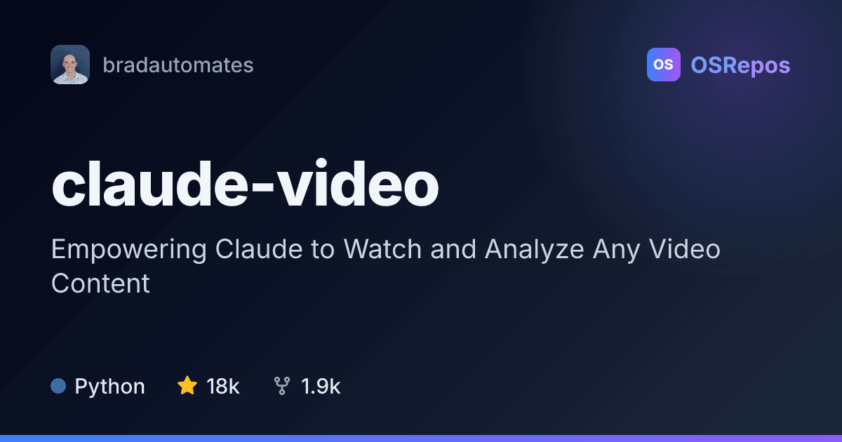 claude-video: Give AI Agents Timestamped Video Evidence