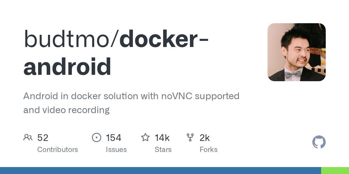 docker-android: Android Emulators in Docker with VNC Support