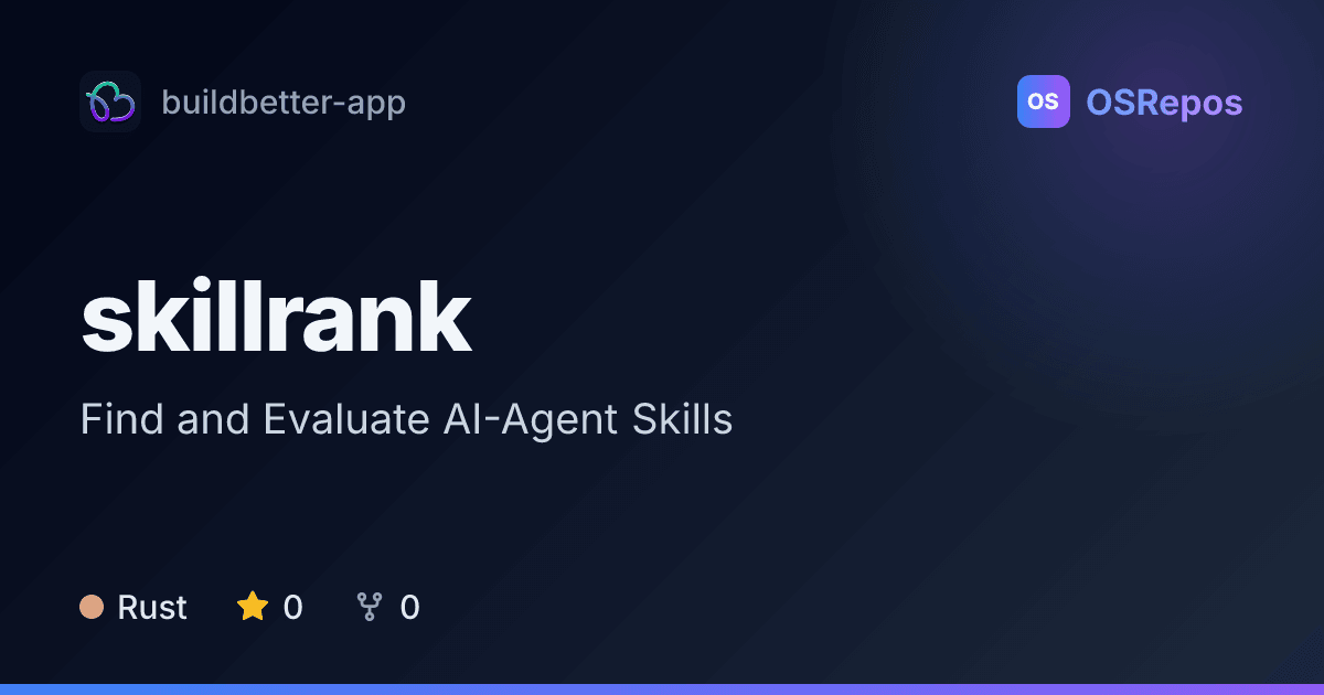 skillrank: Find and Evaluate AI-Agent Skills