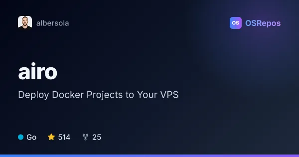 airo: Deploy Docker Projects to Your VPS