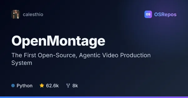 OpenMontage: Produce Videos with AI Coding Assistants