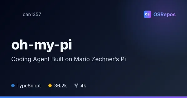 oh-my-pi: Coding Agent Built on Mario Zechner’s Pi