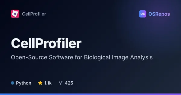 CellProfiler: Open-Source Software for Biological Image Analysis