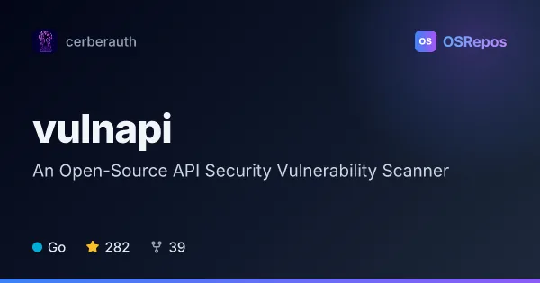 vulnapi: Scan APIs for Security Vulnerabilities