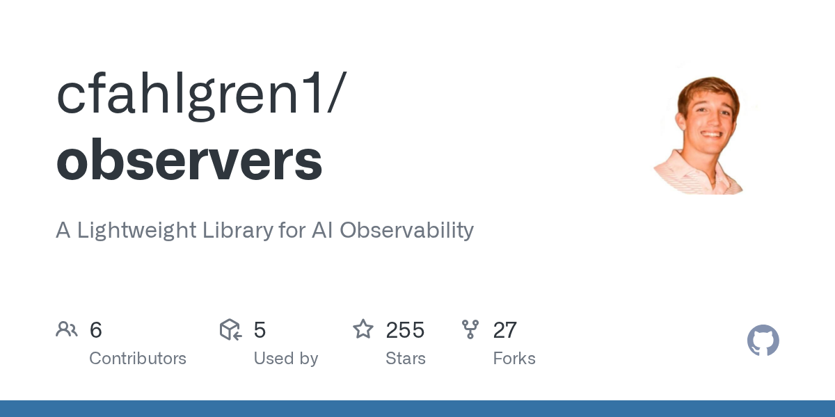 Observers: A Lightweight Library for AI Observability in Python