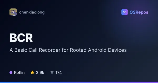 BCR: Automatically Record Calls on Rooted Android
