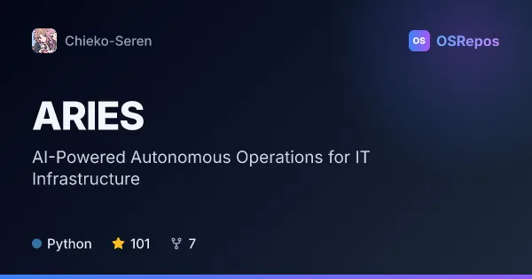 ARIES: Automate Infrastructure Operations with AI