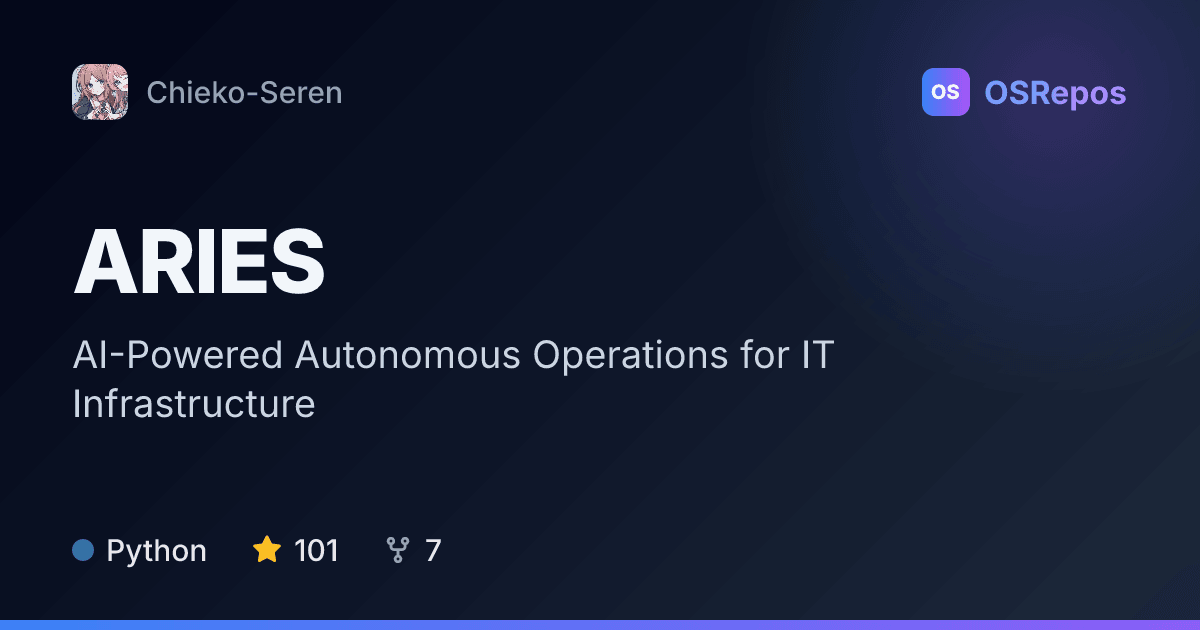 ARIES: Automate Infrastructure Operations with AI