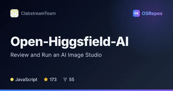 Open-Higgsfield-AI: Review and Run an AI Image Studio