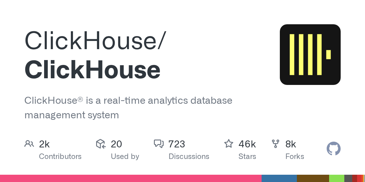 ClickHouse: Real-time Analytics Database Management System for Big Data