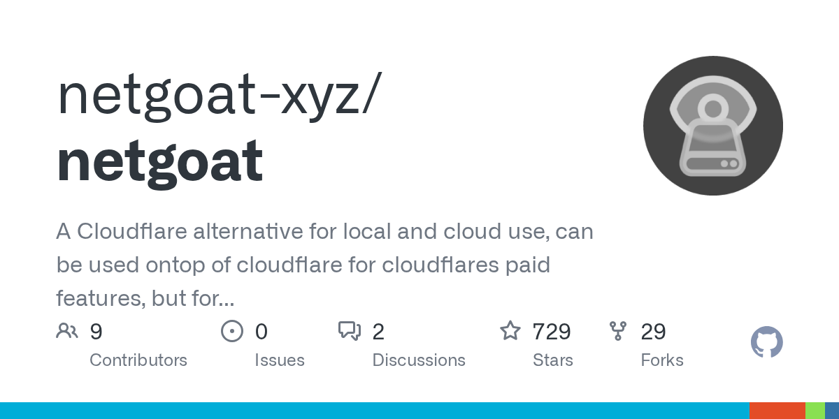 NetGoat: Self-Hostable Cloudflare Alternative Reverse Proxy Engine