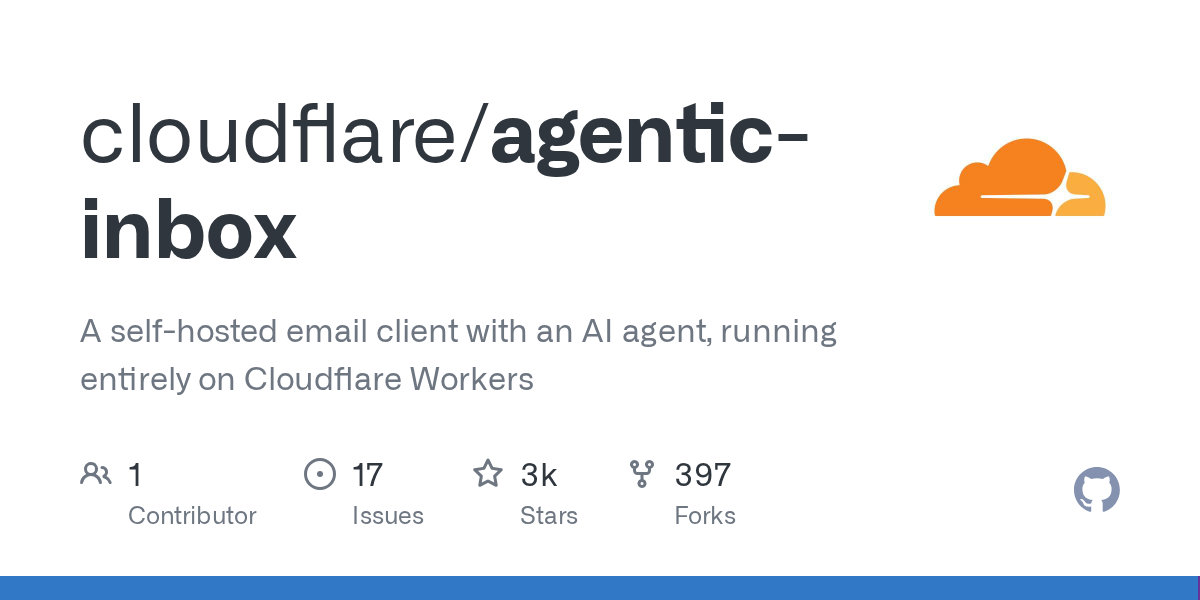 Agentic Inbox: A Self-Hosted Email Client with AI on Cloudflare Workers