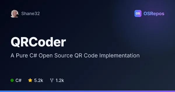 QRCoder: Generate QR Codes in C#