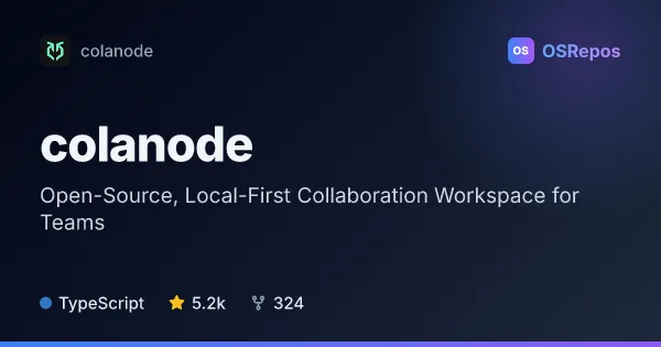 colanode: Collaborate in a Local-First Team Workspace