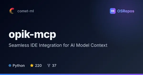 opik-mcp: Connect AI Assistants to Opik