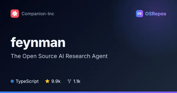 feynman: Research Papers with an AI Agent