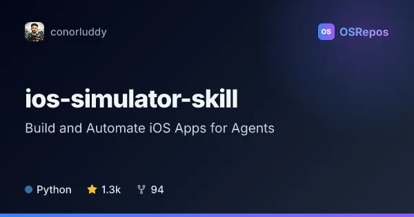 ios-simulator-skill: Build and Automate iOS Apps for Agents