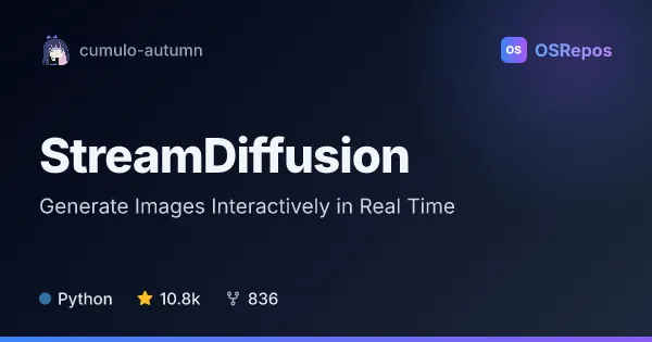 StreamDiffusion: Generate Images Interactively in Real Time