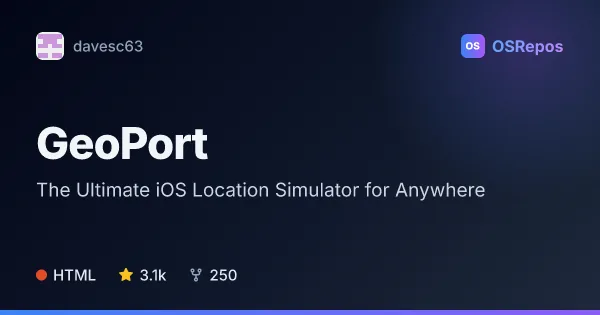GeoPort: The Ultimate iOS Location Simulator for Anywhere