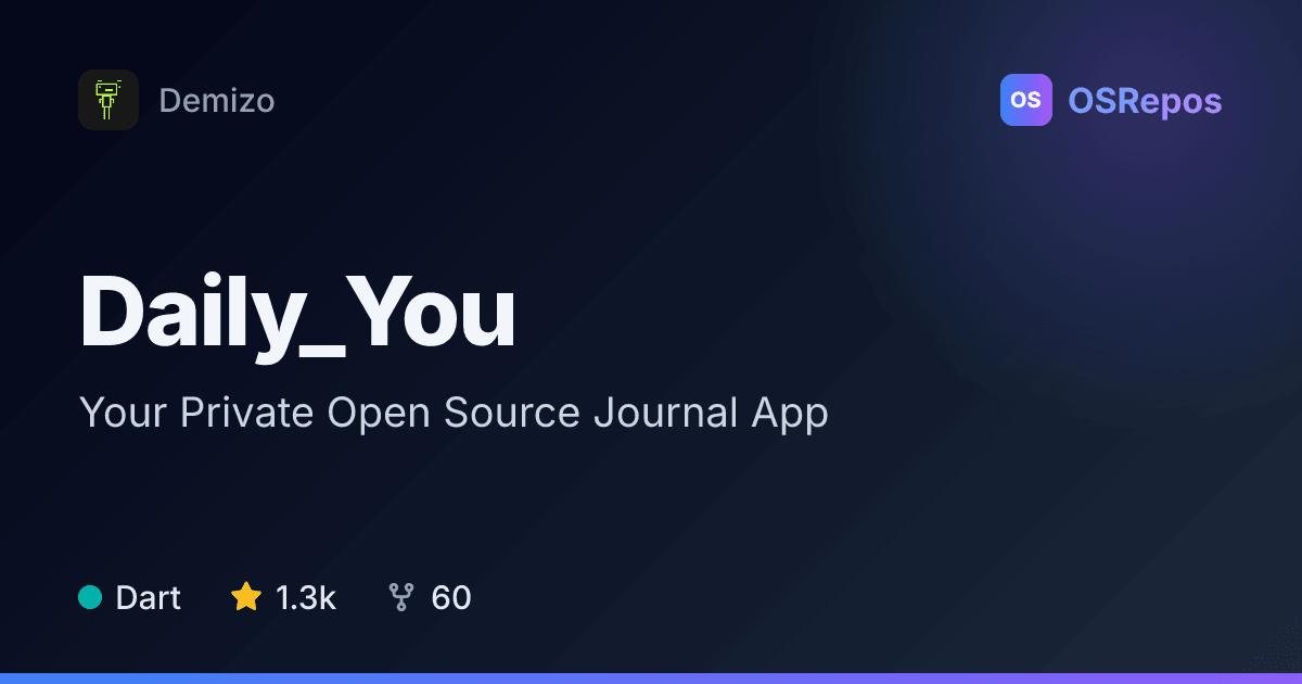 Daily_You: Keep a Private Offline Journal