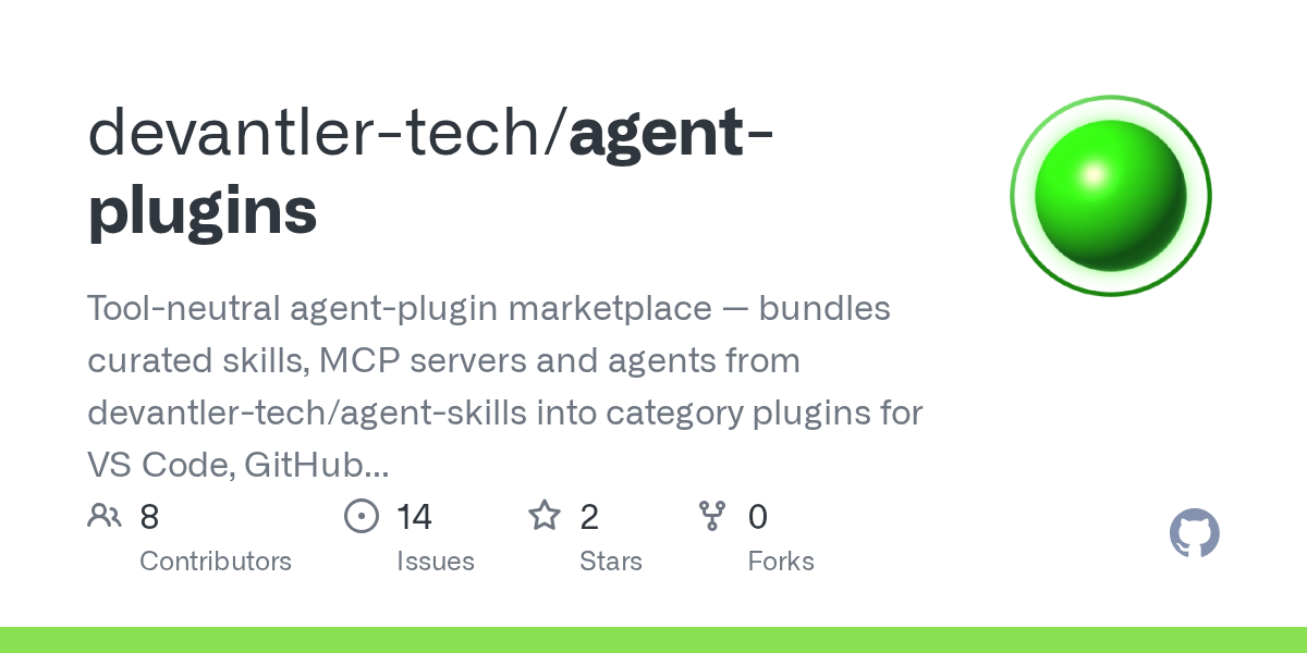 agent-plugins: A Marketplace for AI Coding Assistant Skills