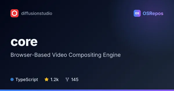 Diffusion Studio Core: Browser-Based Video Compositing Engine