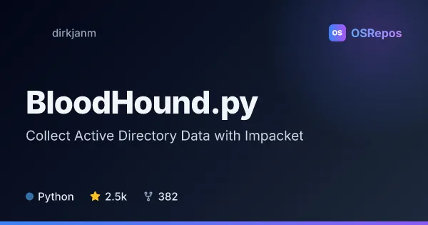 BloodHound.py: Collect Active Directory Data with Impacket