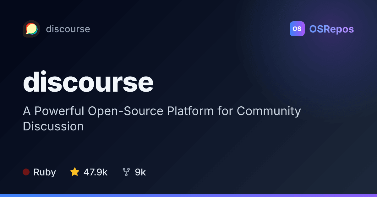 Discourse: A Powerful Open-Source Platform for Community Discussion